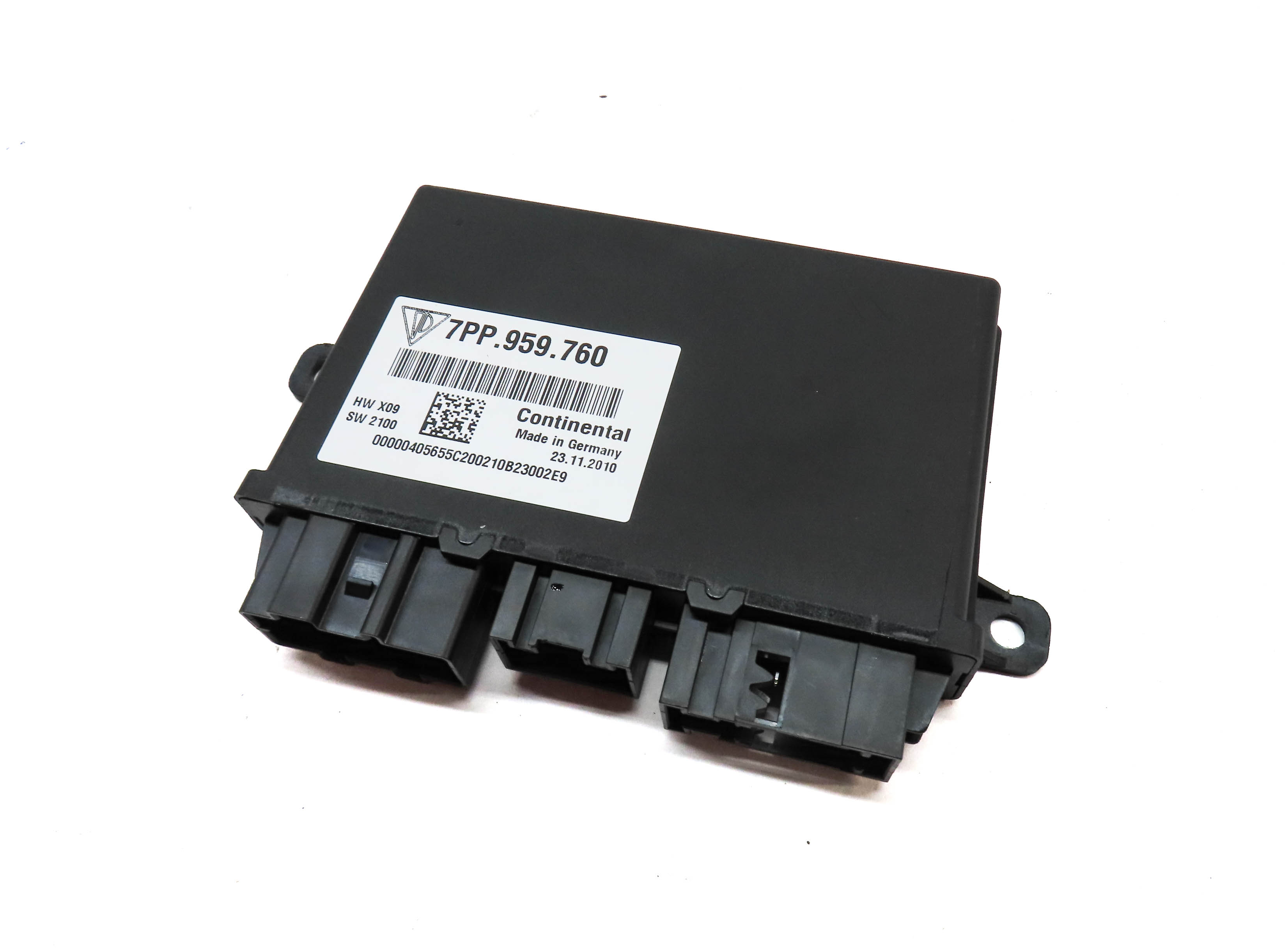 2011 PORSCHE CAYENNE HYBRID (958) FRONT RIGHT PASSENGER SEAT CONTROL MODULE — exact item pictured
